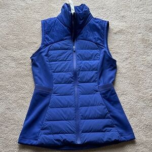Lululemon Athletica Royal Blue Sleeveless Vest